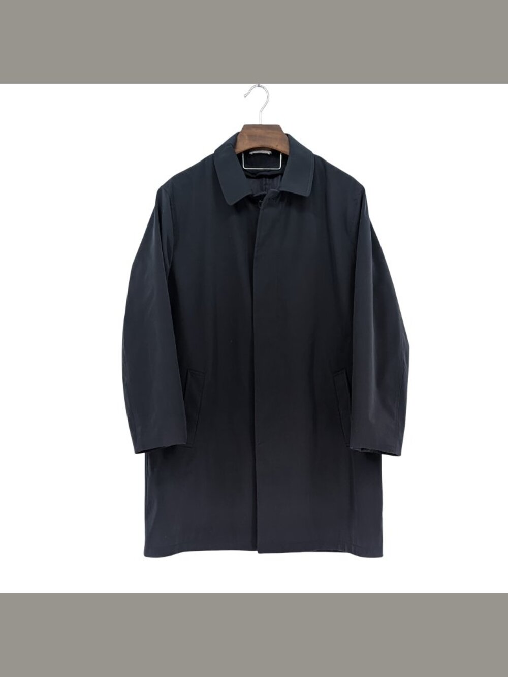 Joseph Abboud Navy Overcoat w/ Removable Liner | 48 Long | Like New